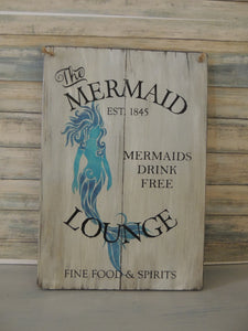 Mermaid Lounge sign