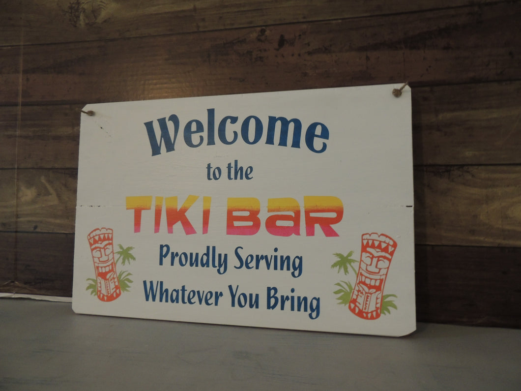 Tiki Bar Sign