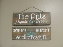 RV sign driftwood personalized