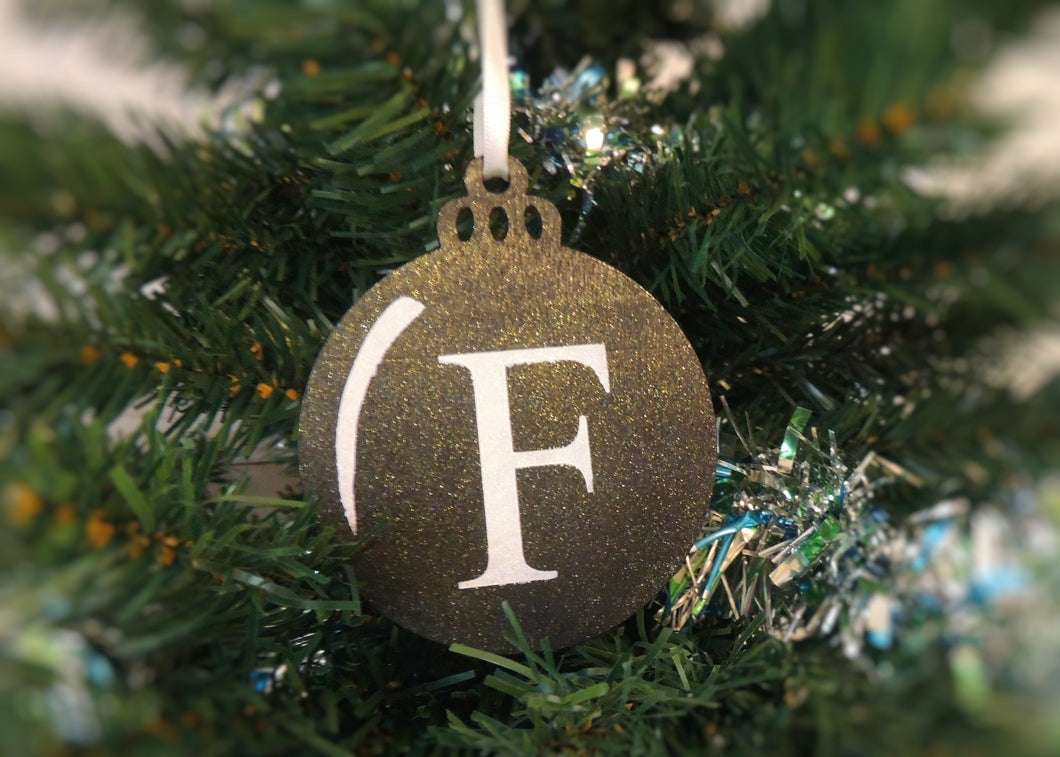 F Bomb Ornament